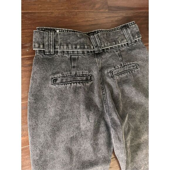Forever 21 Black Belted Jeans size 25 - Picture 9 of 9